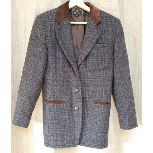 Other - Express Compagnie Internationale Wool Suede Blazer